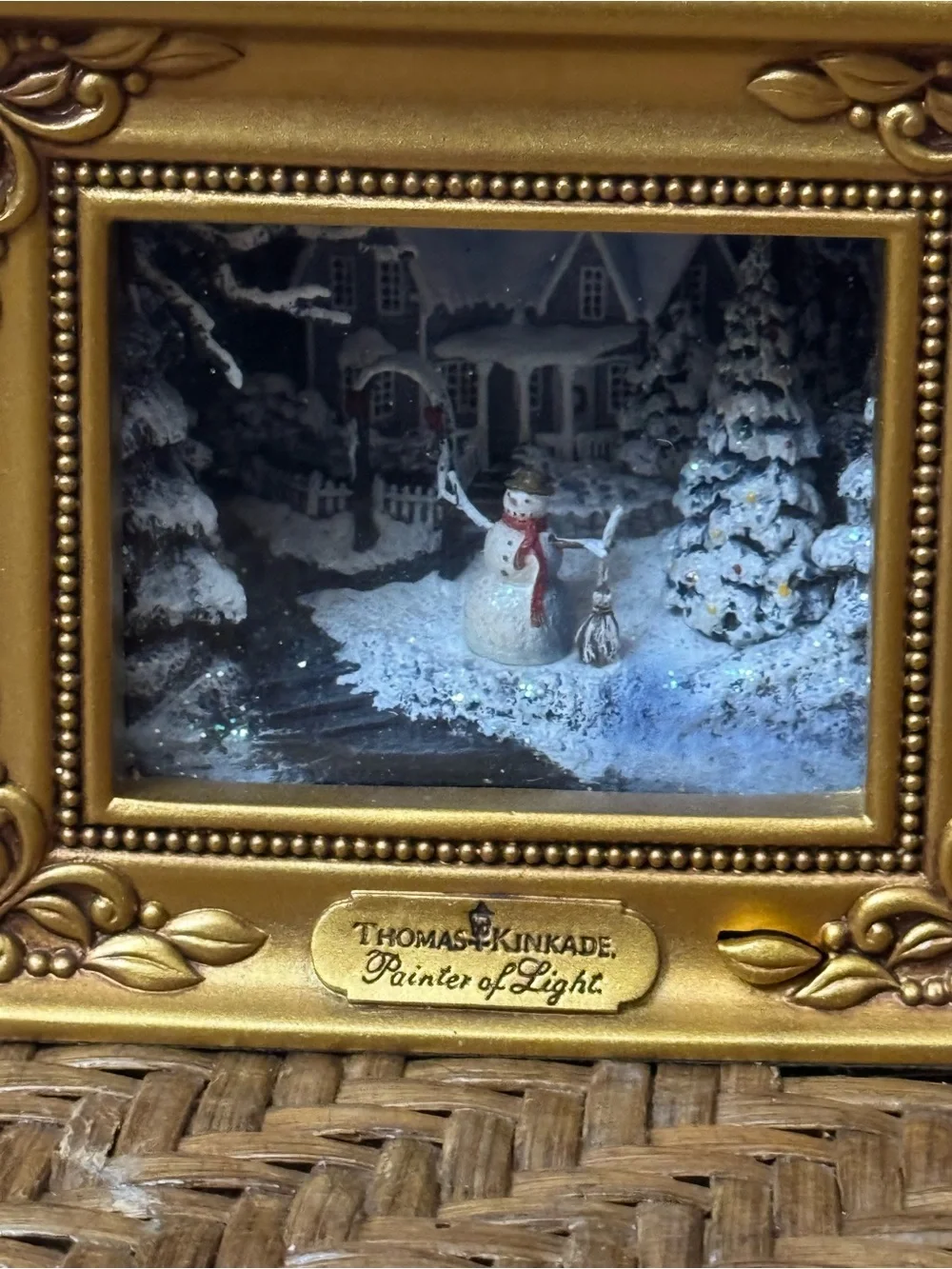 Thomas Kinkade miniature lighted